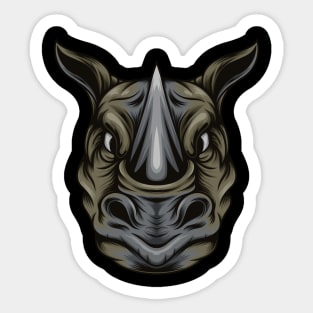 Rhino Sticker